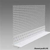 DEN BRAVEN Okenní profil parapetní LPE plast PVC 2m